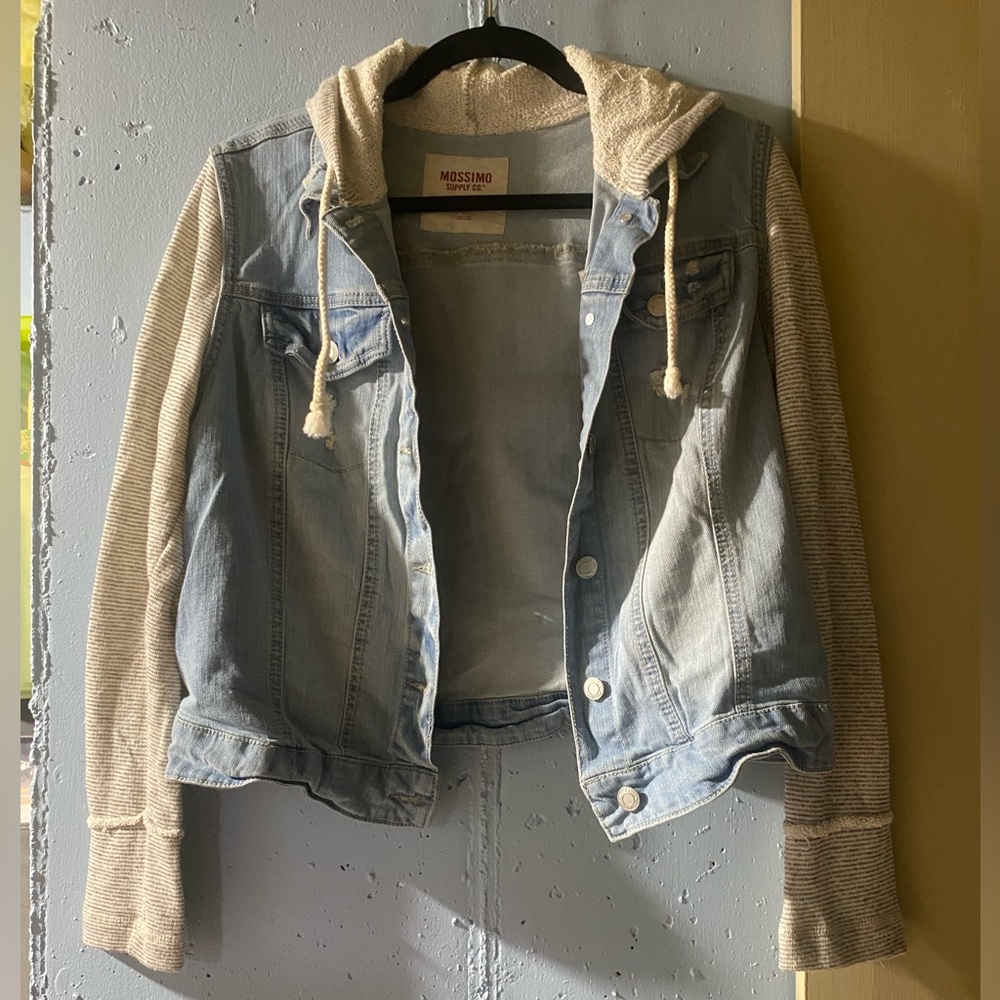 Sweater Jean Jacket